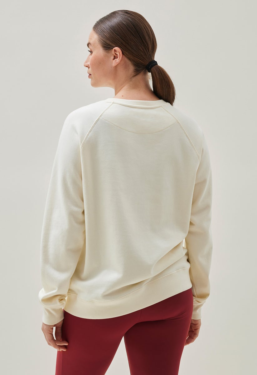 Sweatshirt för amning Milk bar - Off white